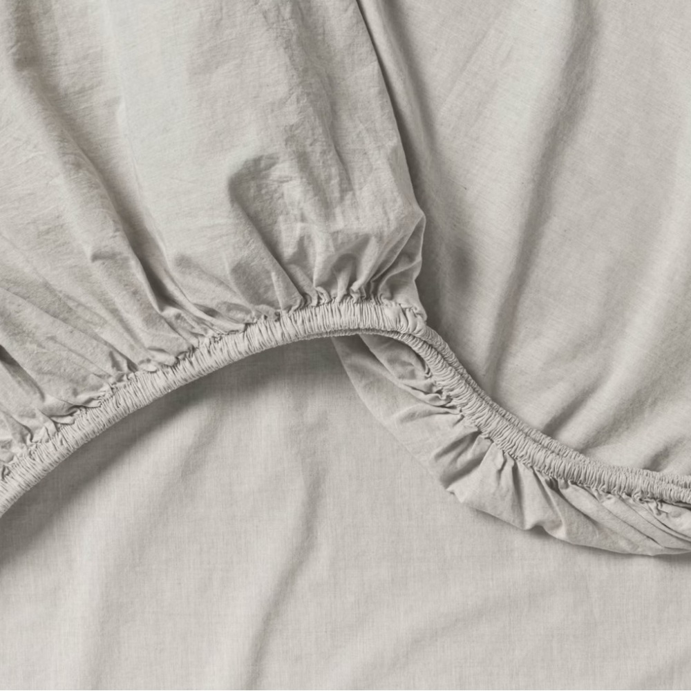 New Target Threshold Soft Grey King Fitted Bedding Sheets - Picture 3 of 4